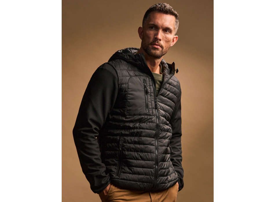 Hooded Crossover Jacket