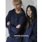 Felpa con Zip e Cappuccio Gender Zip Hood