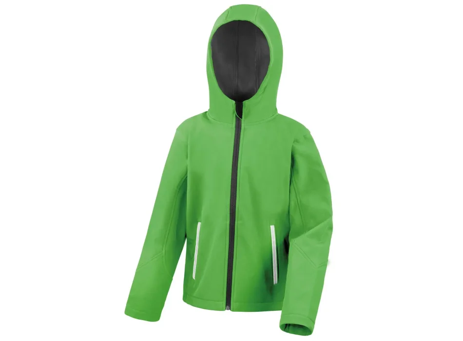 Junior Hooded Soft Shell Jacket Gheddi
