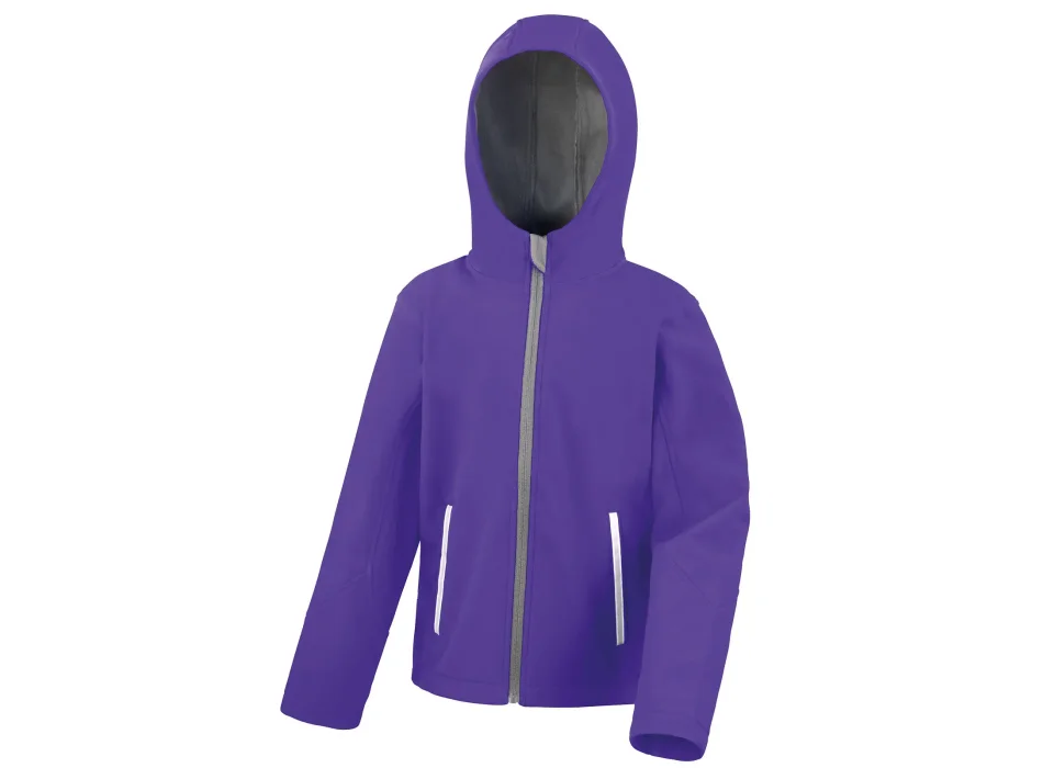 Junior Hooded Soft Shell Jacket Gheddi