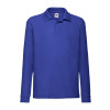 Kids 65/35 Long Sleeve Polo