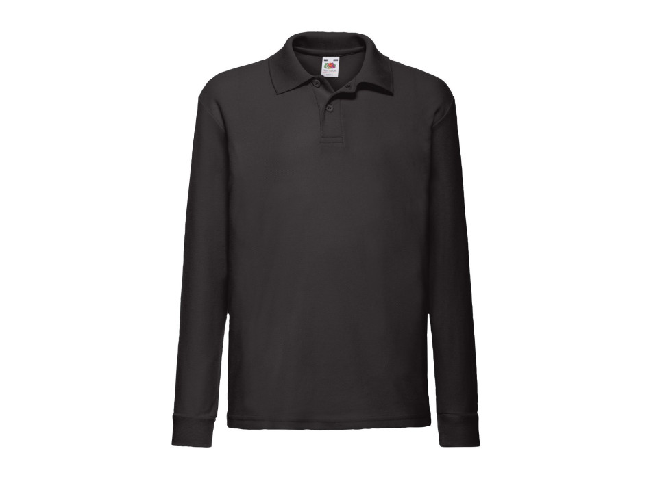 Kids 65/35 Long Sleeve Polo
