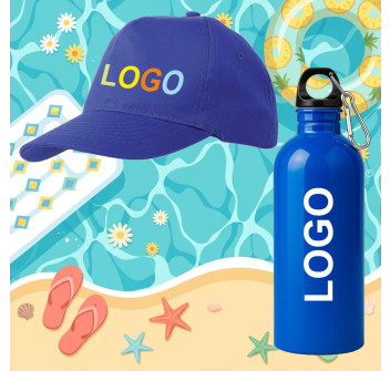 KIT Cappello e borraccia stampati Gheddi