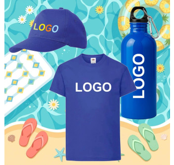 KIT Maglietta, Cappello, Borraccia stampati Gheddi