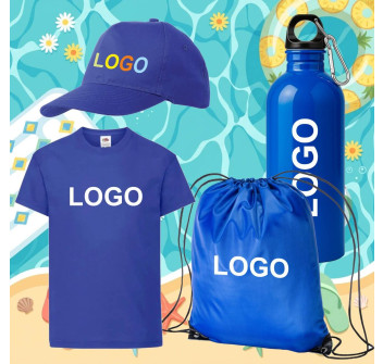 KIT Maglietta, Cappello, Zainetto e Borraccia stampati Gheddi