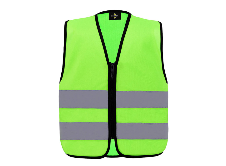 Korntex Safety Vest for Kids with Zipper "Aalborg"