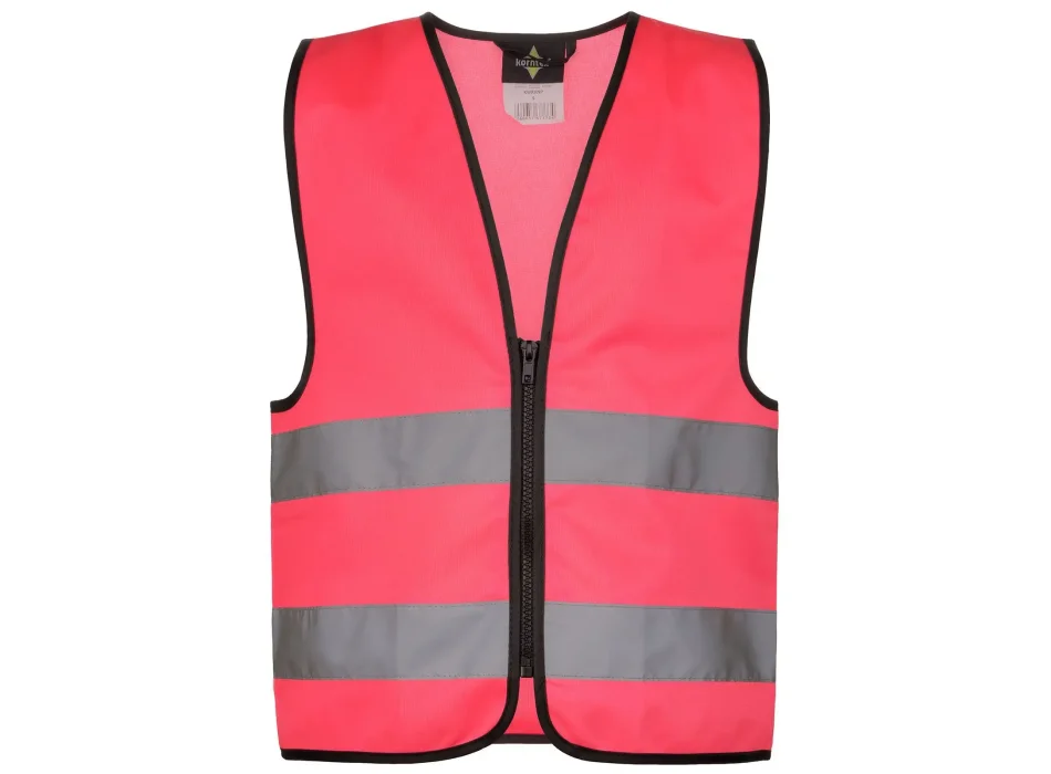 Korntex Safety Vest for Kids with Zipper "Aalborg" Gheddi