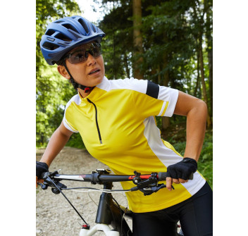Ladies' Bike-T Half Zip Gheddi