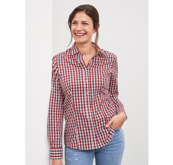 Ladies' Checked Blouse Gheddi