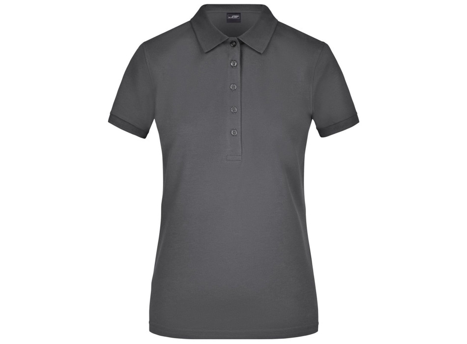 Ladies' Elastic Polo Piqué