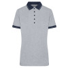 Ladies' Heather Polo Gheddi