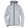 Ladies' Knitted Fleece Hoody