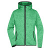 Ladies' Knitted Fleece Hoody