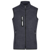 Ladies Knitted Fleece Vest Gheddi