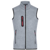 Ladies Knitted Fleece Vest Gheddi
