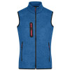 Ladies Knitted Fleece Vest Gheddi