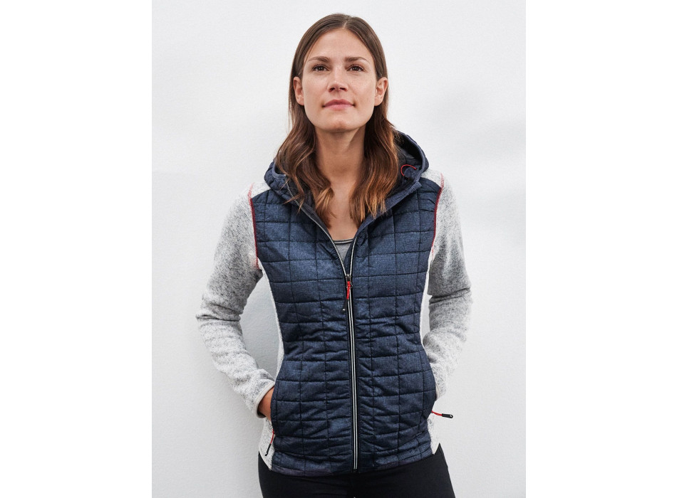 Ladies' Knitted Hybrid Jacket