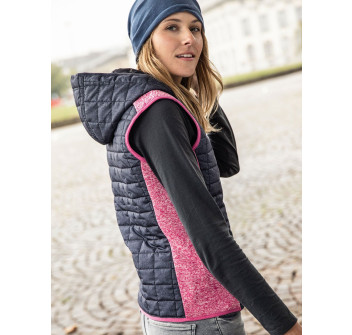 Ladies' Knitted Hybrid Vest Gheddi