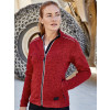 Ladies' Knitted Workwear Fleece Jacket - Solid