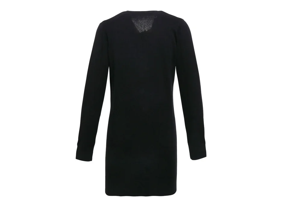 Ladies' Log Length Knitted Cardigan Gheddi