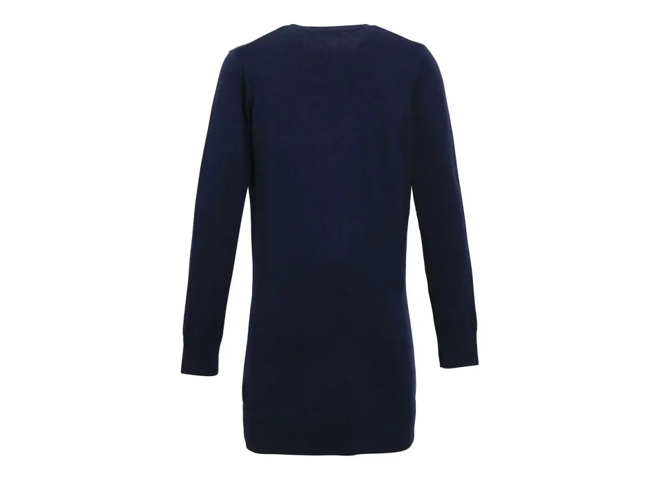 Ladies' Log Length Knitted Cardigan Gheddi