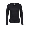 Ladies Long Sleeve Interlock Tee Gheddi