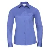 Ladies' Long Sleeve PolyCotton Poplin Shirt Gheddi