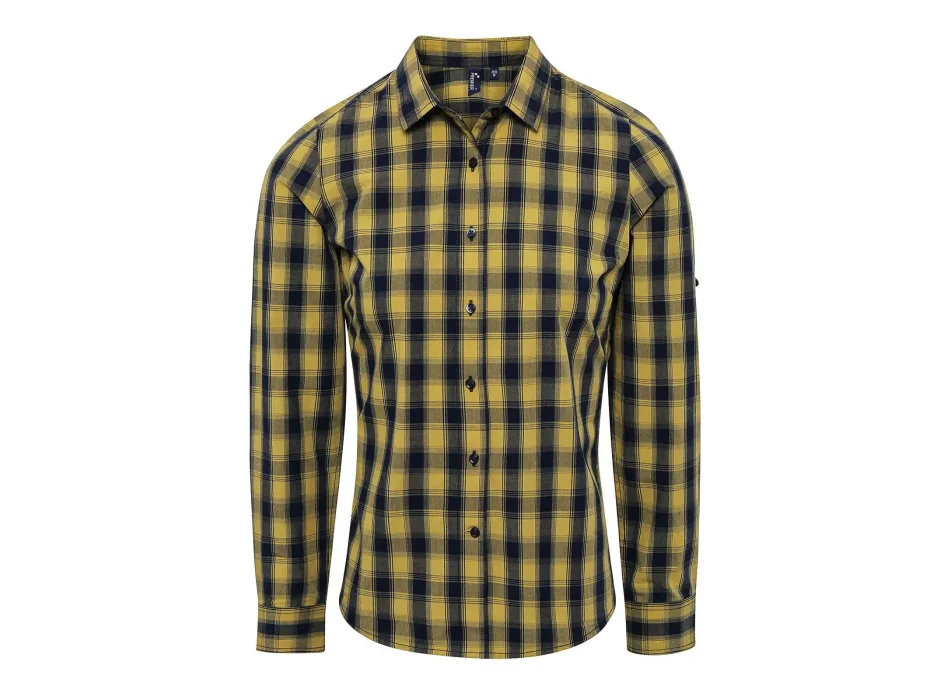 Ladies' LSL 'Mulligan' Check Cotton Bar Shirt     t Gheddi