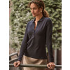 Ladies Luxury Stretch Long Sleeve Polo Gheddi