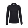 Ladies Luxury Stretch Long Sleeve Polo Gheddi