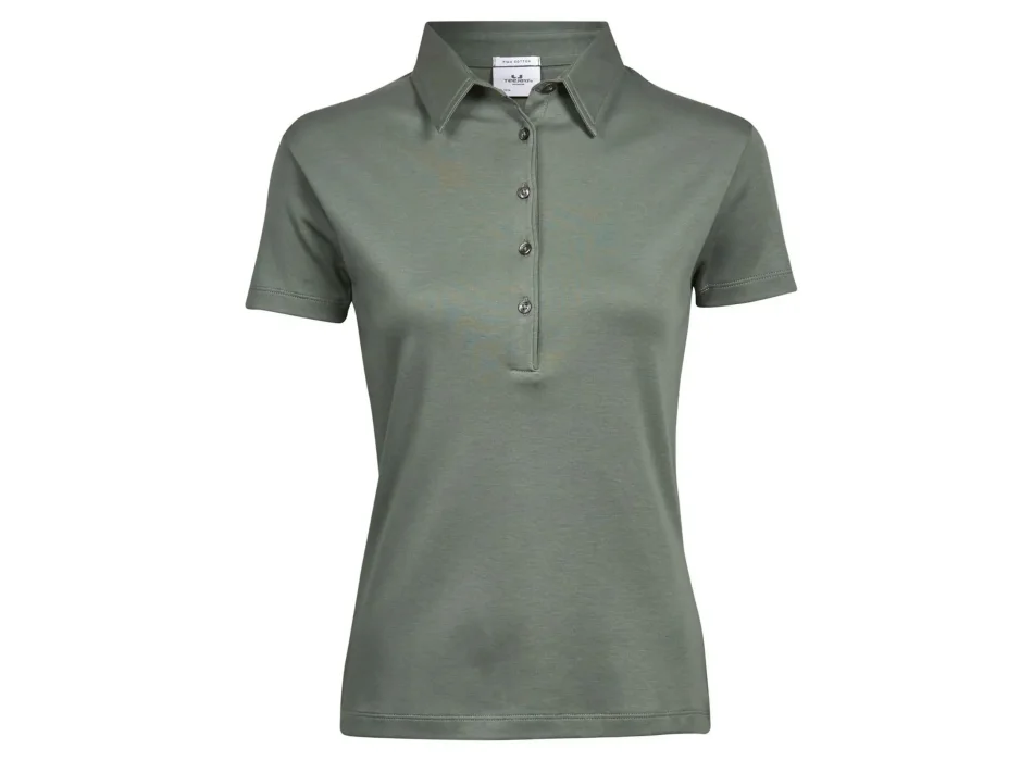 Ladies Pima Cotton Polo Gheddi