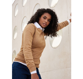 Ladies' Round-Neck Pullover
