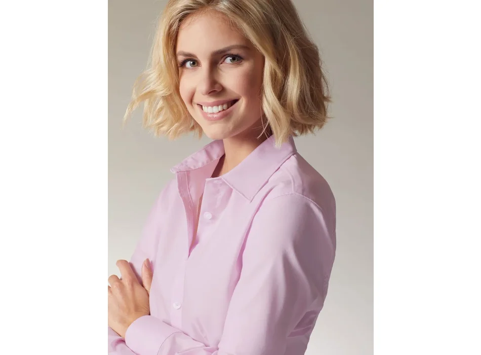 Ladies' Shirt Longsleeve Micro-Twill Gheddi