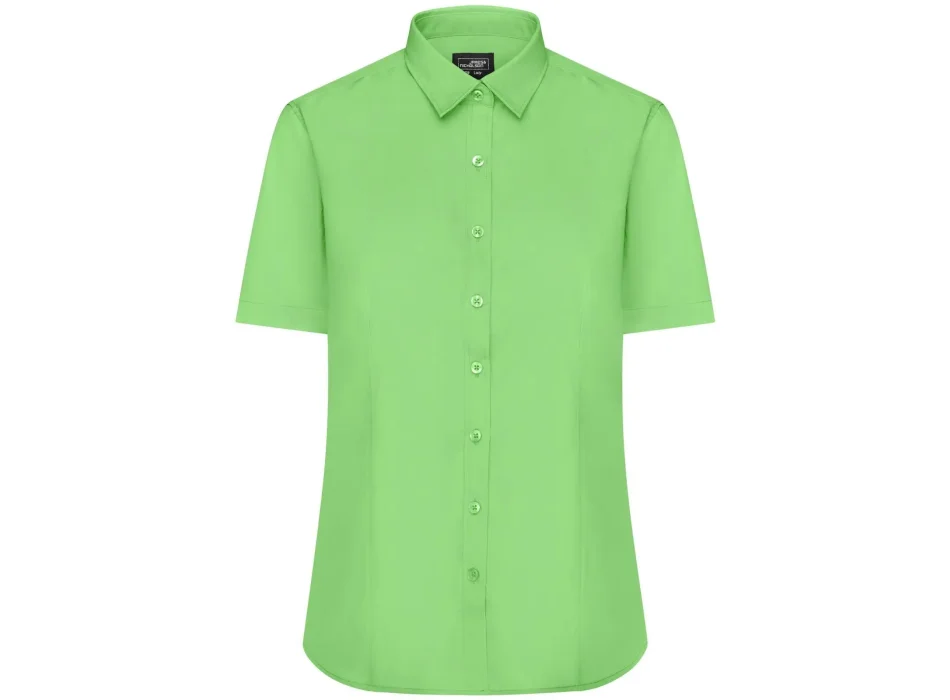 Ladies' Shirt Short sleeve Poplin Gheddi