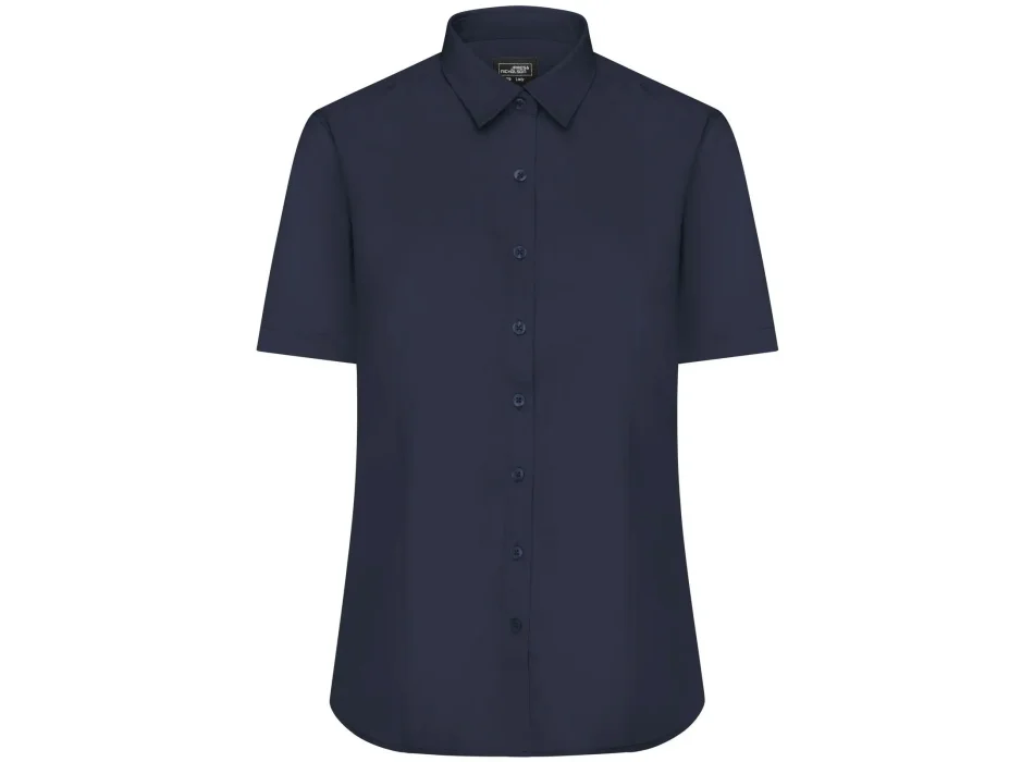 Ladies' Shirt Short sleeve Poplin Gheddi