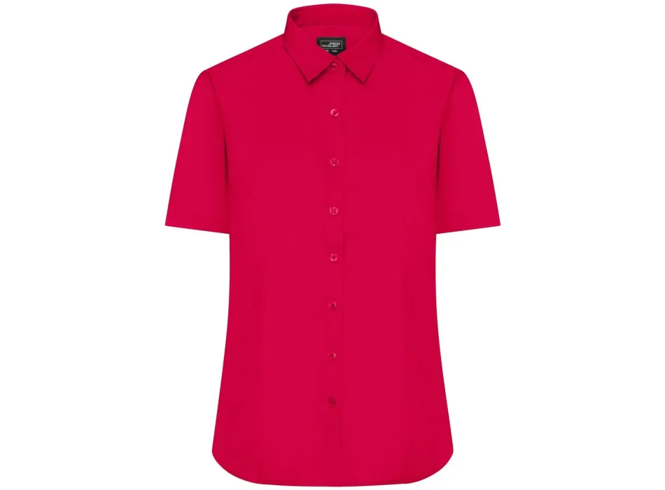 Ladies' Shirt Short sleeve Poplin Gheddi