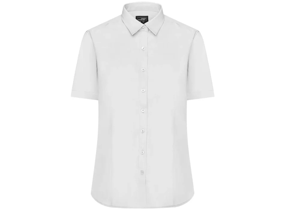 Ladies' Shirt Short sleeve Poplin Gheddi