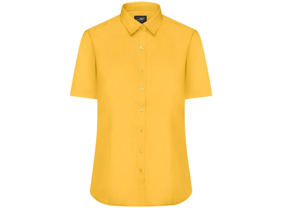 Ladies' Shirt Short sleeve Poplin Gheddi