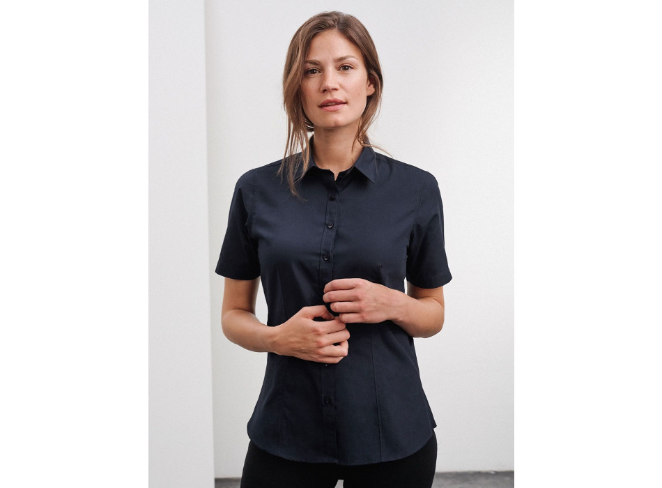 Ladies' Shirt Short sleeve Poplin