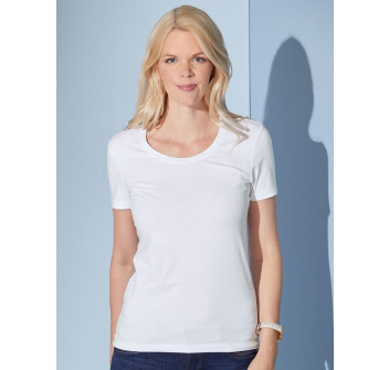 Ladies' Stretch Round-T Gheddi