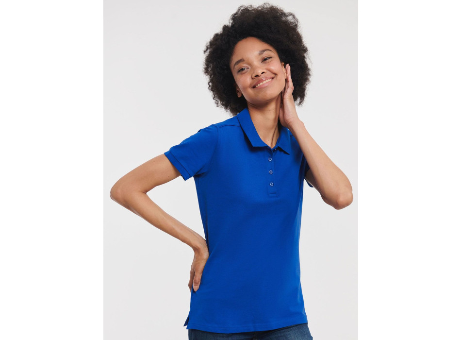 Ladies' Tailored Stretch Polo Gheddi