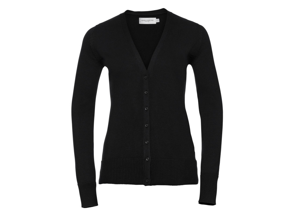 Ladies' V-Neck Knitted Cardigan Gheddi