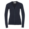 Ladies' V-Neck Knitted Cardigan Gheddi