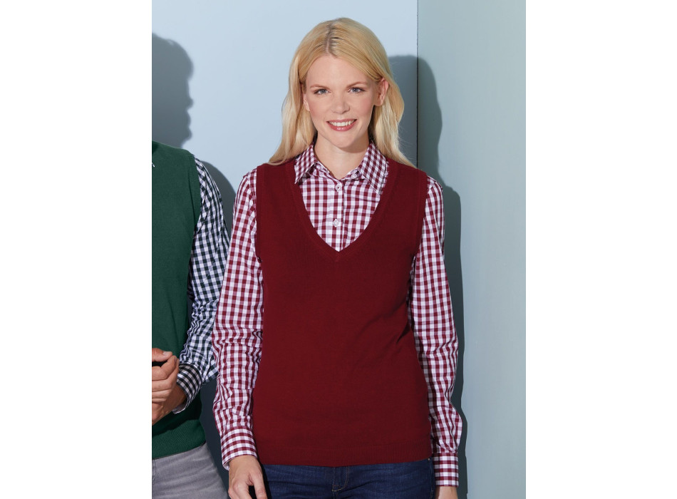 Ladies' V-Neck Pullover Gheddi