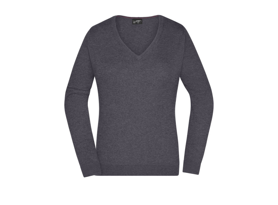 Ladies' V-Neck Pullover Gheddi