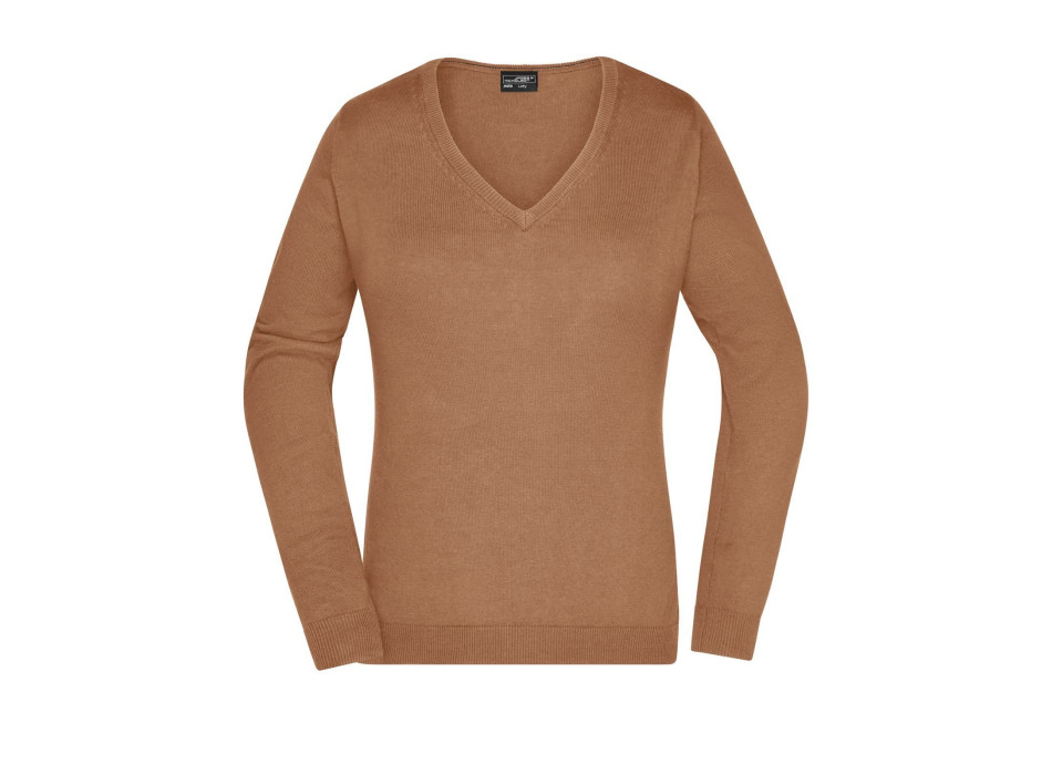 Ladies' V-Neck Pullover Gheddi