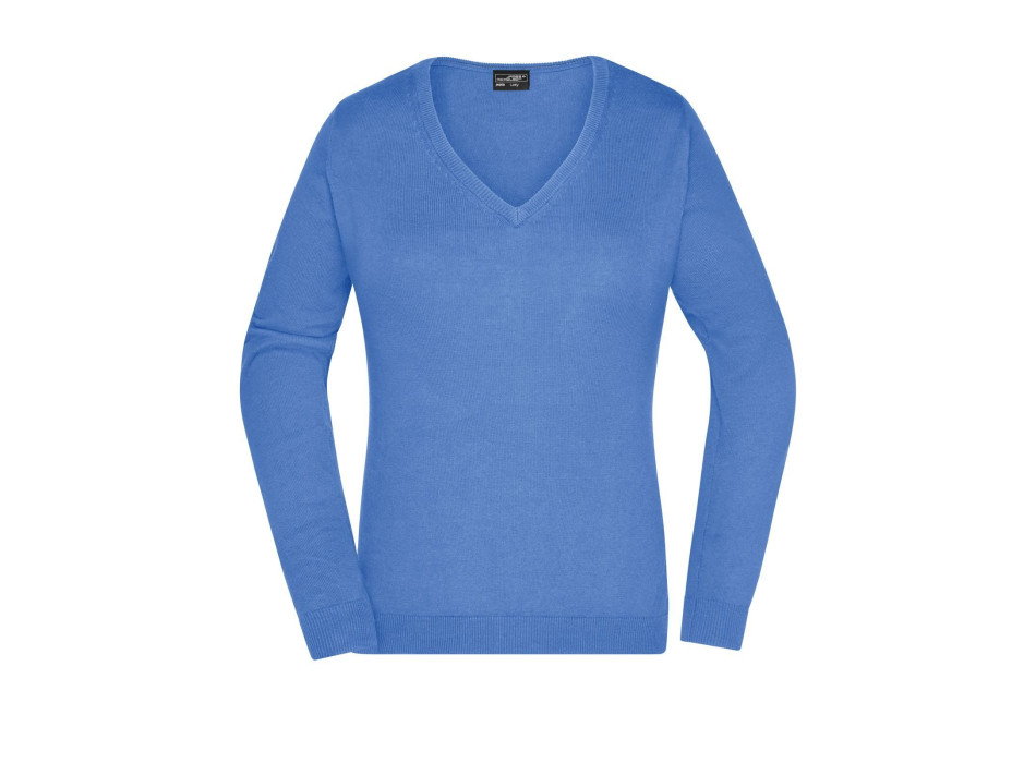 Ladies' V-Neck Pullover Gheddi