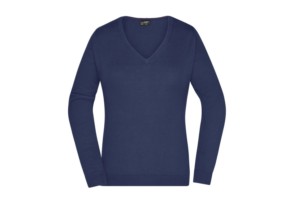 Ladies' V-Neck Pullover Gheddi
