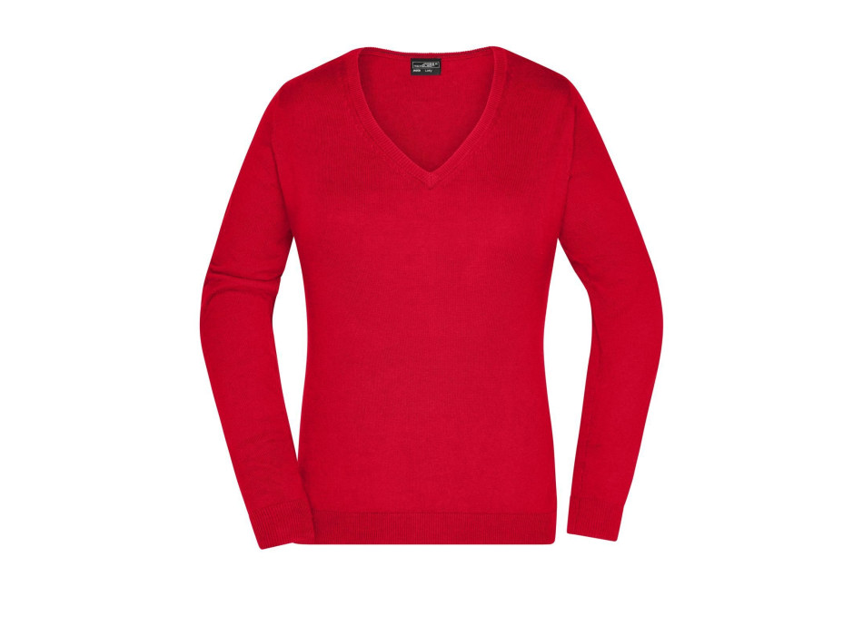 Ladies' V-Neck Pullover Gheddi