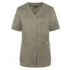 Ladies Work Smock With Press Studs - Essential Gheddi